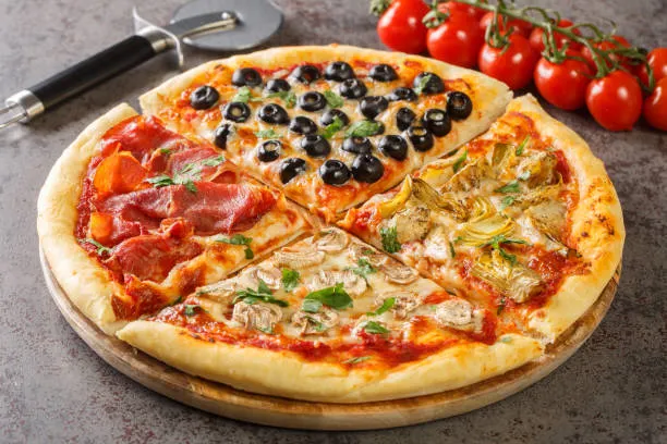 Pizza Méga 4 Saisons L